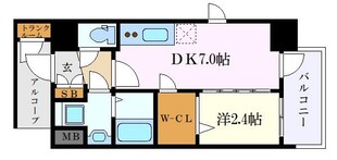 エステムコート名古屋新栄Ⅱアリーナの物件間取画像